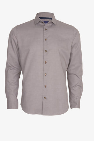 Abelard | Puppytooth Shirt Slim - Peter Shearer Menswear - [variant_option1] - [variant_option2] - [variant_option3]