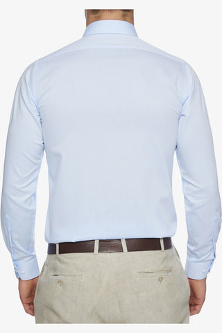 Abelard | Non-Iron Twill Slim Fit Business Shirt - Peter Shearer Menswear - [variant_option1] - [variant_option2] - [variant_option3]
