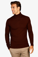 Brooksfield | Roll Neck Sweater - Peter Shearer Menswear - [variant_option1] - [variant_option2] - [variant_option3]