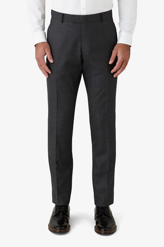 Gibson | Mini Check Caper Trouser - Peter Shearer Menswear - [variant_option1] - [variant_option2] - [variant_option3]