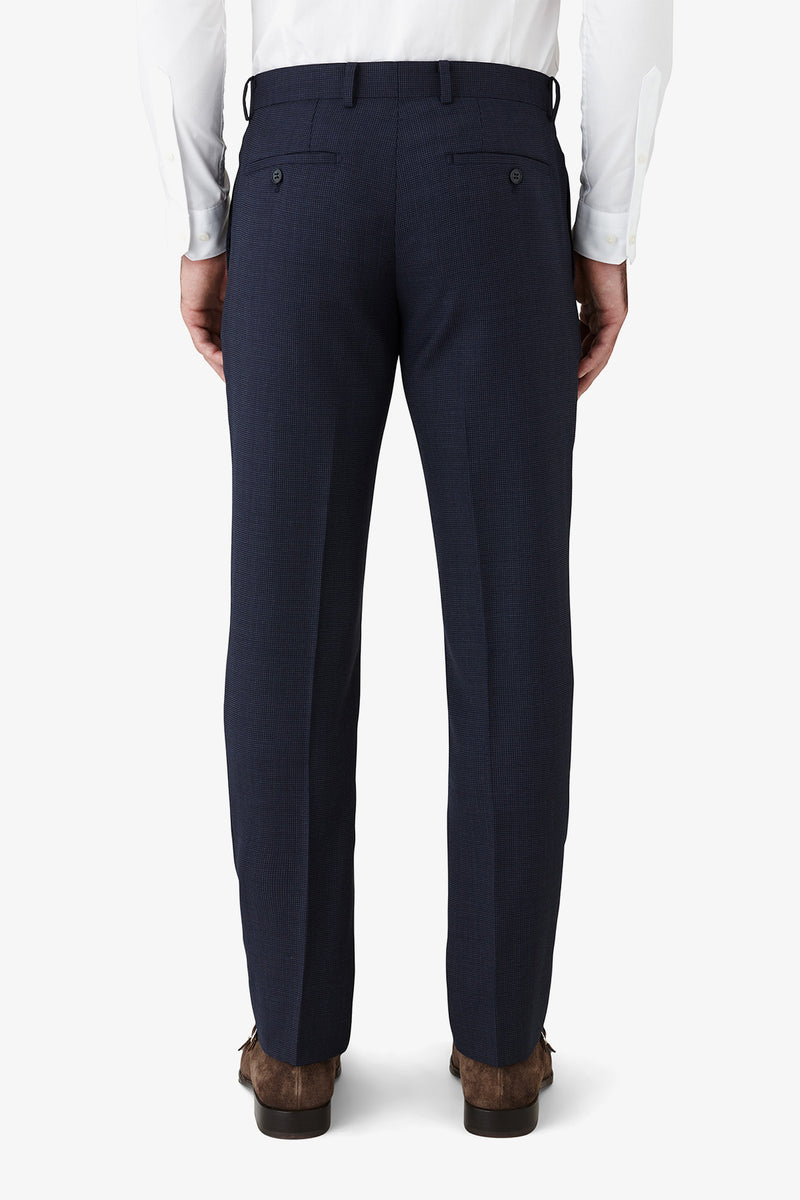 Gibson | Line Spot Caper Trouser - Peter Shearer Menswear - [variant_option1] - [variant_option2] - [variant_option3]