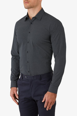 Gibson | Flame Daisy Spot Shirt - Peter Shearer Menswear - [variant_option1] - [variant_option2] - [variant_option3]