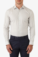 Gibson | Motion Cut Out Ditsy Shirt - Peter Shearer Menswear - [variant_option1] - [variant_option2] - [variant_option3]