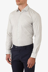 Gibson | Motion Cut Out Ditsy Shirt - Peter Shearer Menswear - [variant_option1] - [variant_option2] - [variant_option3]