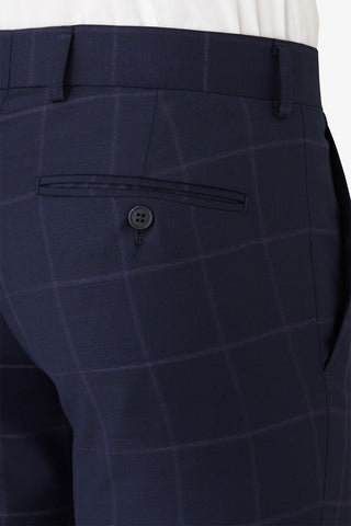 Uberstone | Window Check Jack Trouser - Peter Shearer Menswear - [variant_option1] - [variant_option2] - [variant_option3]
