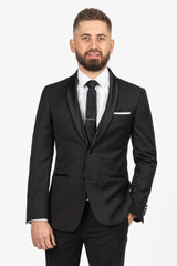 Gibson | Spectre Dinner Suit Jacket - Peter Shearer Menswear - [variant_option1] - [variant_option2] - [variant_option3]