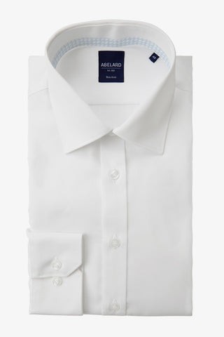 Abelard | Non-Iron Twill Super Slim Fit Business Shirt White 37 
