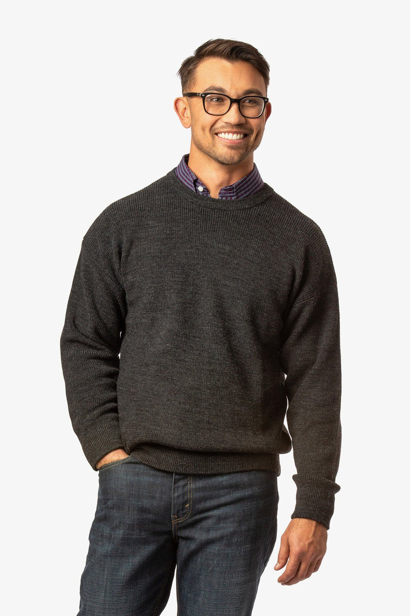 Ansett | Crew Neck Knit Charcoal S 
