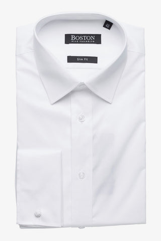 Boston | Liberty French Cuff Business Shirt White 37 