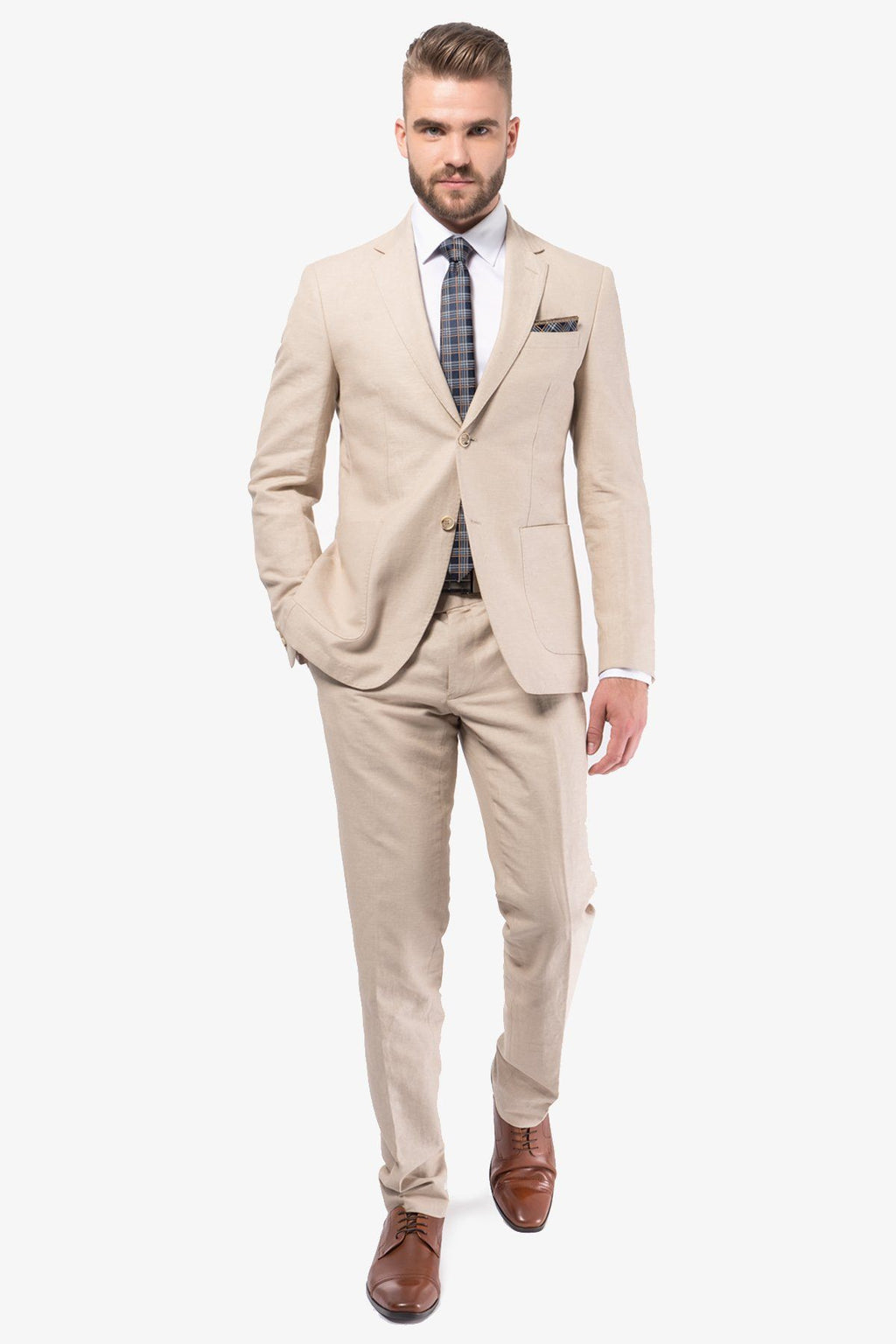 Gibson | Electron/Caper Linen Suit – Peter Shearer Menswear