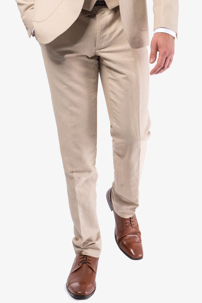 Gibson | Electron/Caper Linen Suit 