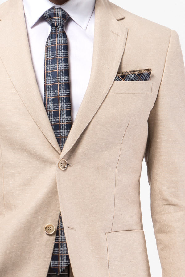 Gibson | Electron/Caper Linen Suit 