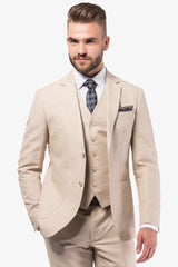 Gibson | Electron/Caper Linen Suit 