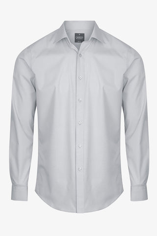 Gloweave | Business Shirt Slim Silver 37 