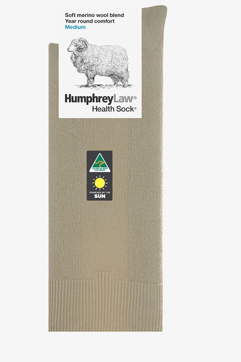 Humphrey Law | 60% Merino Wool Health Sock Antelope NO 