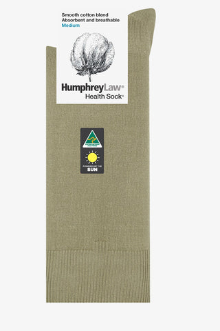 Humphrey Law | 85% Mercerised Cotton Health Sock Antelope NO 