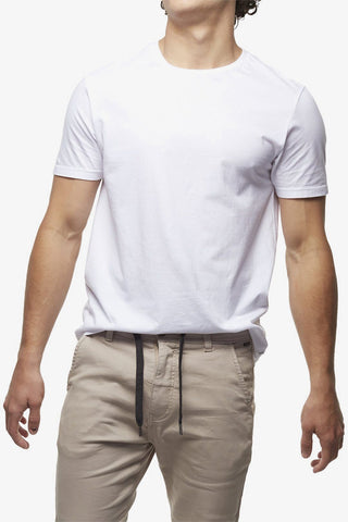 INDUSTRIE | THE BASIC CREW TEE PD White S 