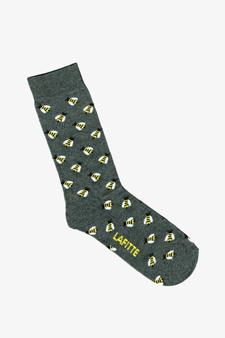 LAFITTE | Socks Bee Charcoal 6-10 