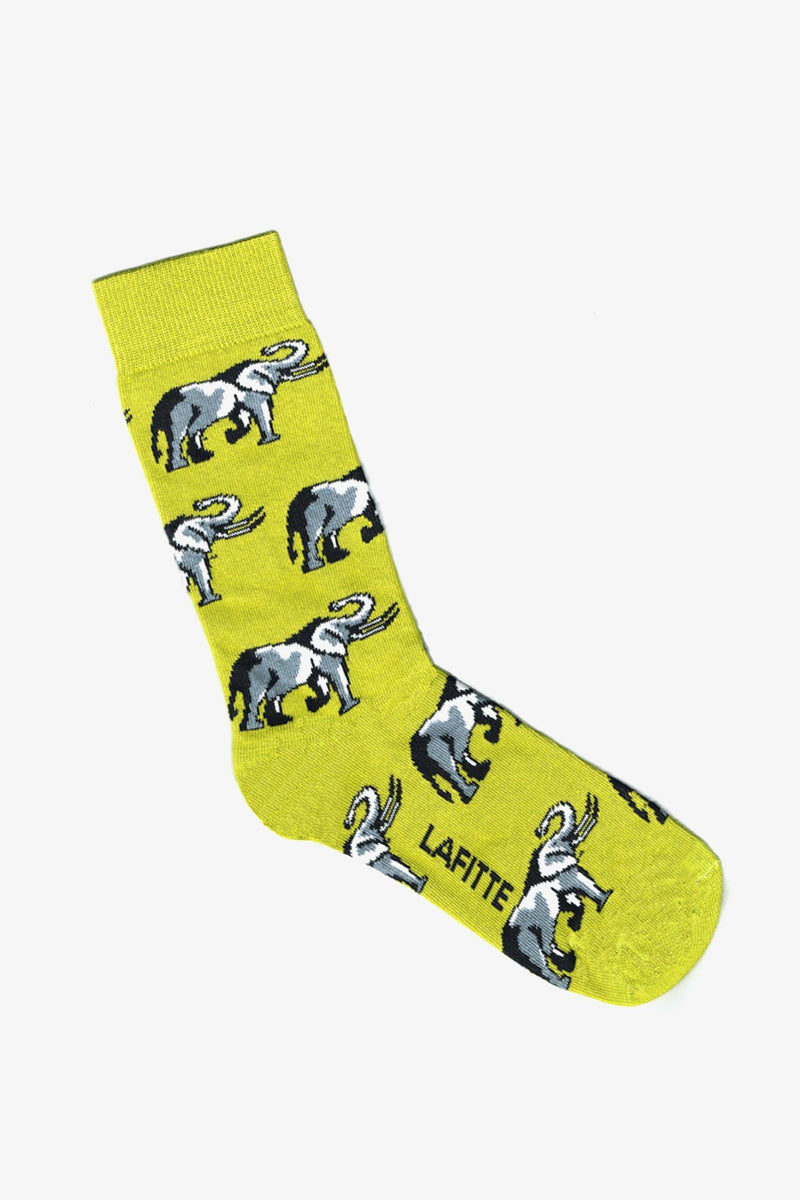 LAFITTE | Socks Elephant Mustard 6-10 