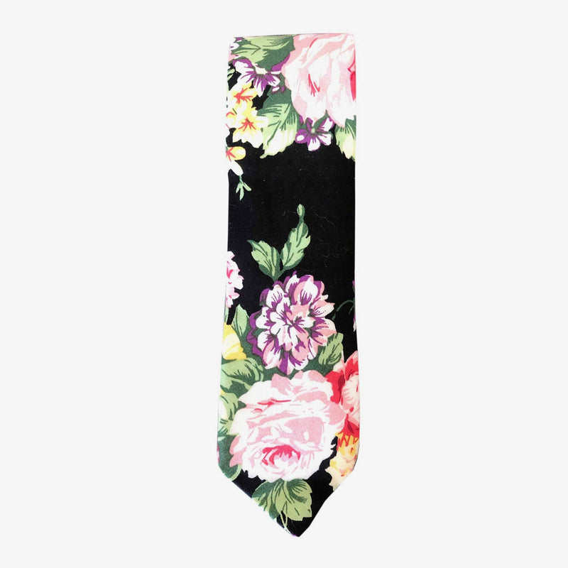 Sunny Apparel | Flagstaff Floral Cotton Tie Black ALL 